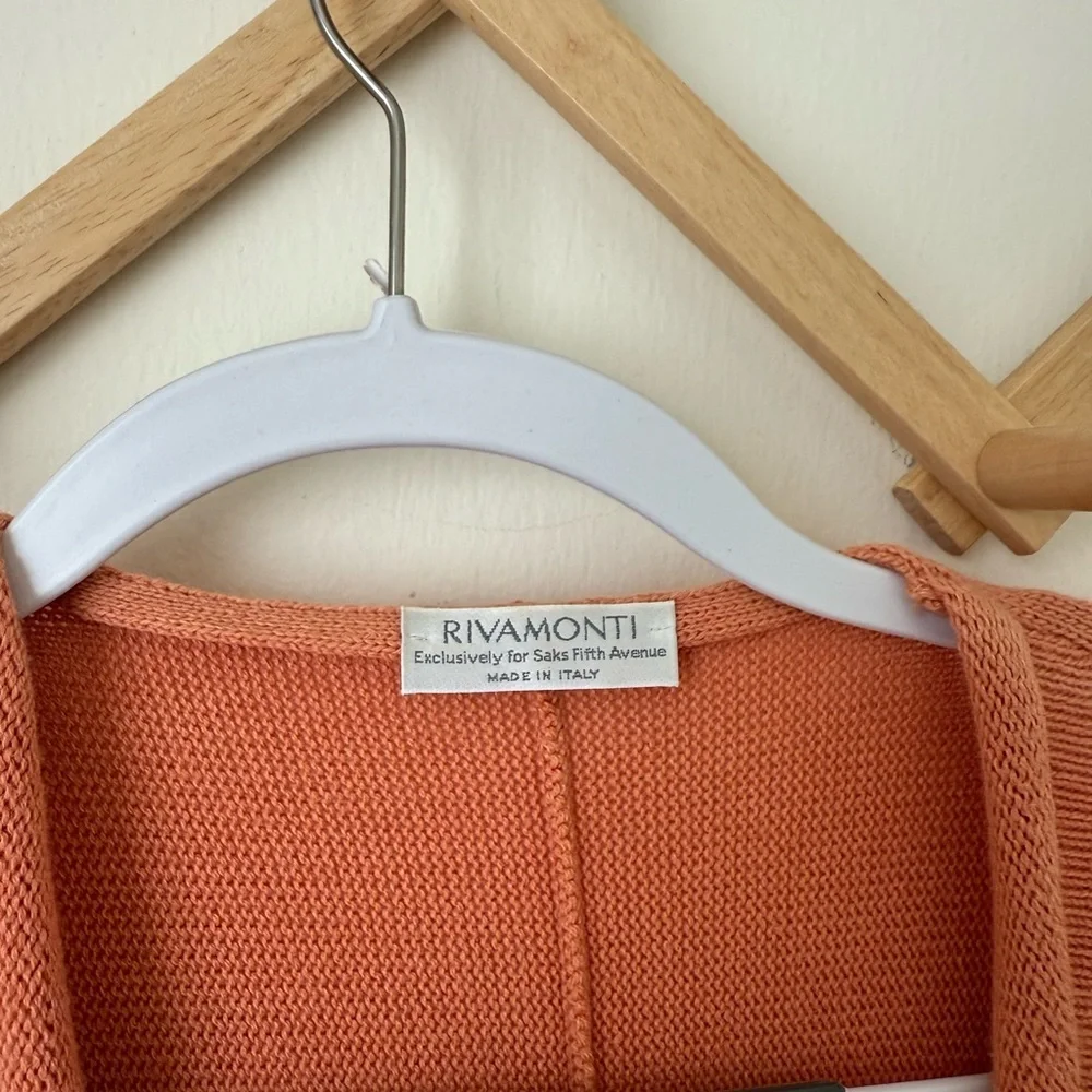 Rivamonti Italy Wool Blend Sweater Cardigan